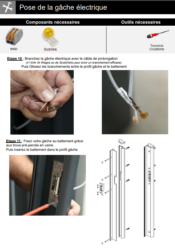 Montage des b quilles pali res Etape 7 bequille paliere gache electrique.png