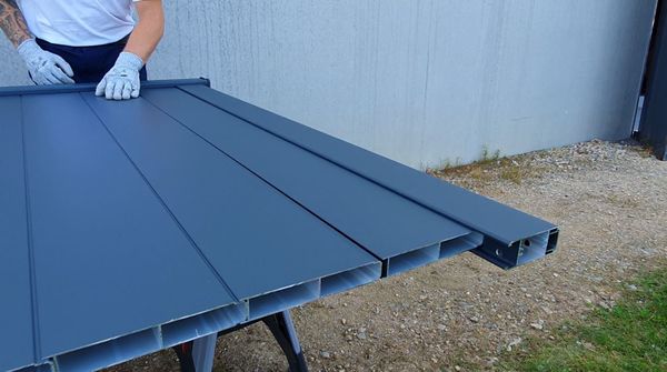 Assemblage du portail battant klos-up - Kit avec serrure Portail Klosup 35.JPG
