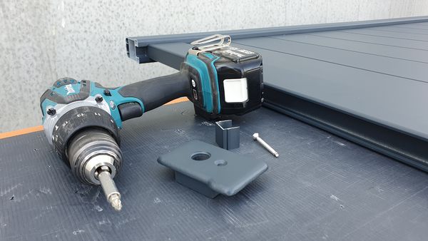Assemblage du portail battant klos-up - Kit avec serrure Portail Klosup 42.jpg
