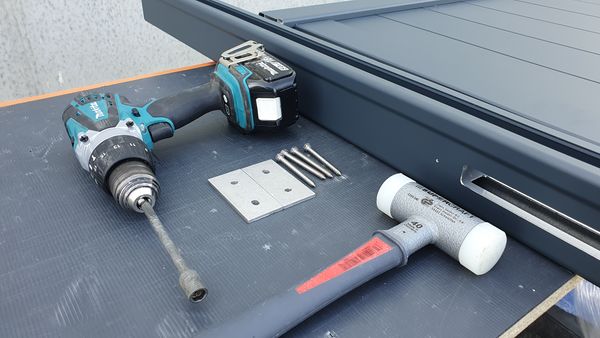 Assemblage du portail battant klos-up - Kit avec serrure Portail Klosup 36.jpg